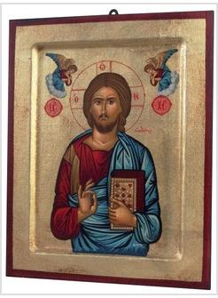 ICONA GESU' CRISTO DATORE DI VITA 23 X 30 CM
