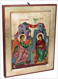 ICONA ANNUNCIAZIONE 23 X 30 CM