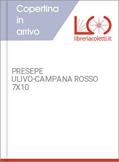 PRESEPE ULIVO-CAMPANA ROSSO 7X10
