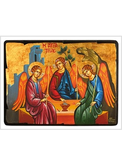ICONA TRINITA' DI RUBLEV  40 X 30 CM