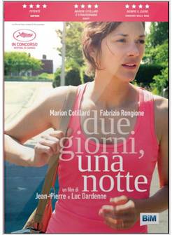 DUE GIORNI UNA NOTTE. DVD