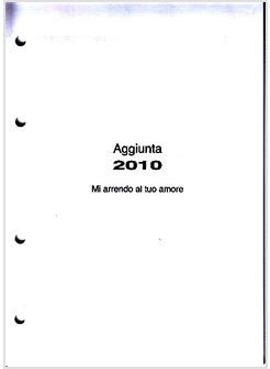 MI ARRENDO AL TUO AMORE  AGGIUNTA 2010 CON ACCORDI  AL TUO AMORE