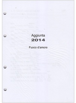 AGGIUNTA 2014 FUOCO D'AMORE FORMATO PICCOLO