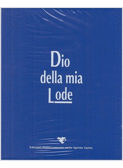 DIO DELLA MIA LODE 2017 LIBRO AD ANELLI