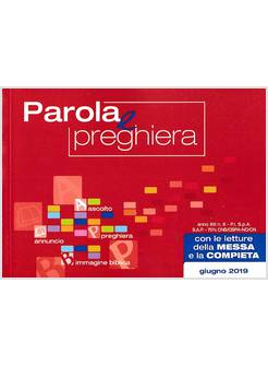PAROLA E PREGHIERA GIUGNO 2019