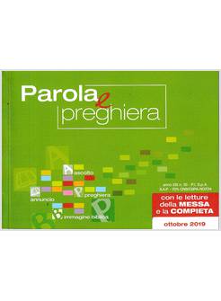 PAROLA E PREGHIERA OTTOBRE 2019