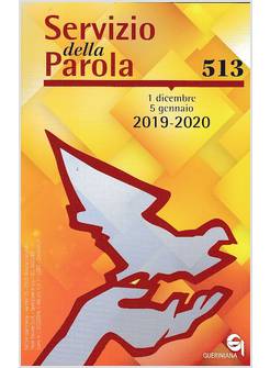 SERVIZIO DELLA PAROLA VOL. 513: DICEMBRE/GENNAIO 2019 - 2020