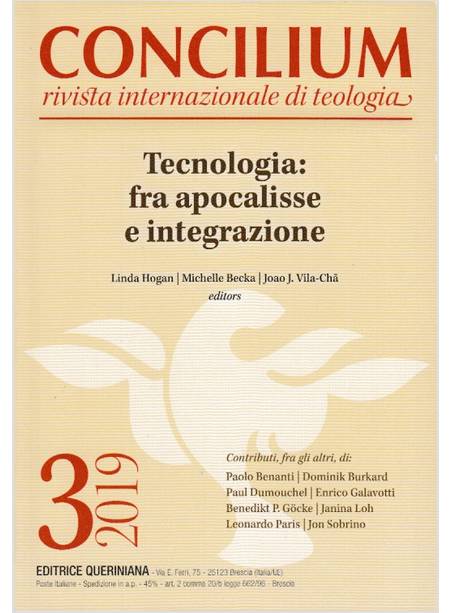 CONCILIUM (2019). VOL. 3: TECNOLOGIA (MAGGIO-GIUGNO)