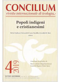 CONCILIUM VOL. 4: POPOLI INDIGENI SETTEMBRE - OTTOBRE 2019