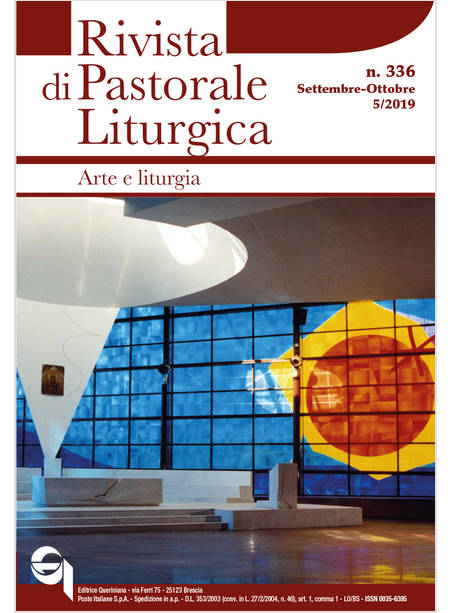 RIVISTA DI PASTORALE LITURGICA (2019). VOL. 5