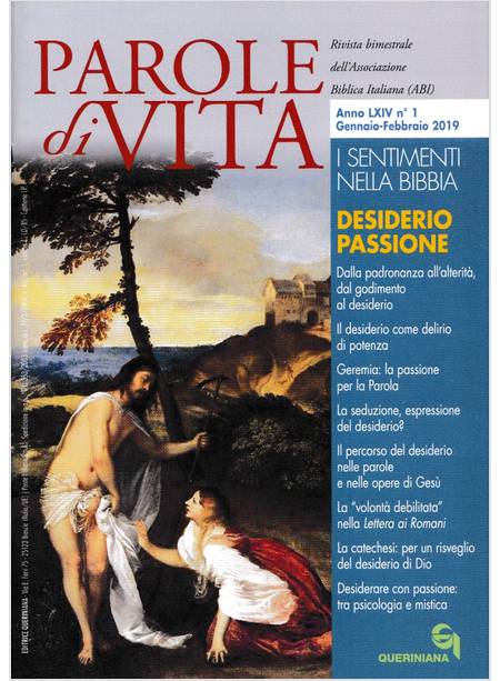 PAROLE DI VITA (2019). VOL. 1: DESIDERIO E PASSIONE (GENNAIO-FEBBRAIO)