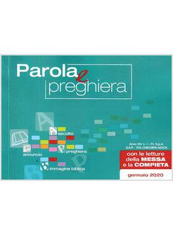 PAROLA E PREGHIERA GENNAIO 2020