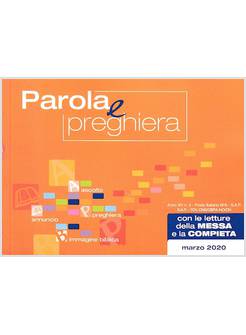 PAROLA E PREGHIERA MARZO 2020