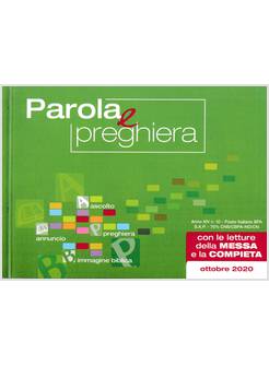 PAROLA E PREGHIERA OTTOBRE 2020