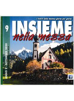 INSIEME NELLA MESSA SETTEMBRE 2020