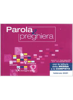 PAROLA E PREGHIERA FEBBRAIO 2021
