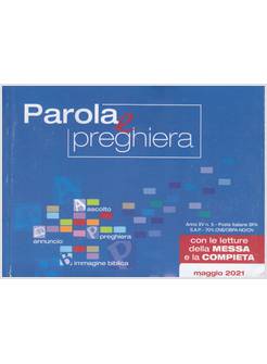 PAROLA E PREGHIERA MAGGIO 2021