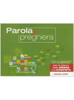 PAROLA E PREGHIERA OTTOBRE 2021