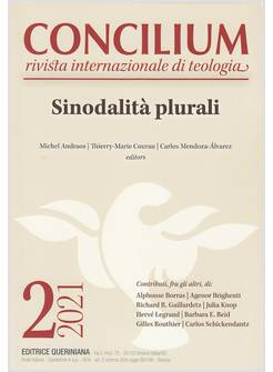 CONCILIUM 2 (2021) SINODALITA' PLURALI