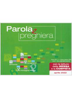 PAROLA E PREGHIERA APRILE 2022