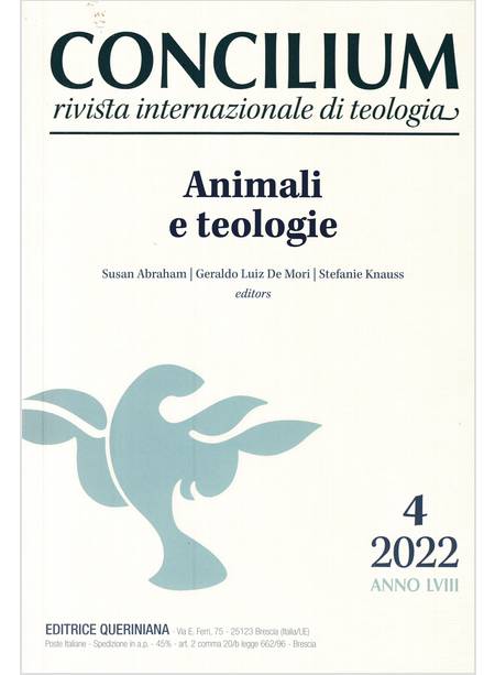CONCILIUM 4 - 2022 ANIMALI E TEOLOGIE