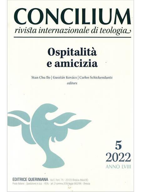 CONCILIUM 5 2022 OSPITALITA' E AMICIZIA