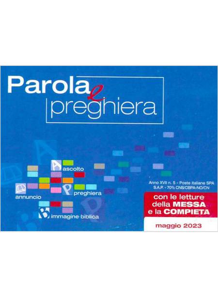 PAROLA E PREGHIERA MAGGIO 2023