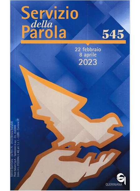 SERVIZIO DELLA PAROLA 545 - 2023