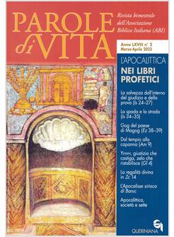 PAROLE DI VITA VOL 2 - 2023 L'APOCALITTICA NEI LIBRI PROFETICI