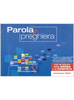 PAROLA E PREGHIERA NOVEMBRE 2024