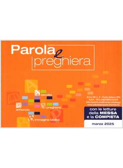 PAROLA E PREGHIERA MARZO 2025