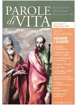 PAROLE DI VITA 3/2025 MAGGIO-GIUGNO