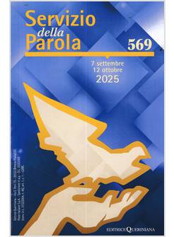 SERVIZIO DELLA PAROLA 569 SETTEMBRE OTTOBRE 2025