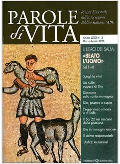 PAROLE DI VITA MARZO APRILE 2026