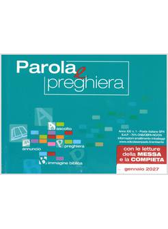 PAROLA E PREGHIERA GENNAIO 2027