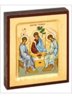 TRINITA' DI RUBLEV 7,8 X 9,3 CM.
