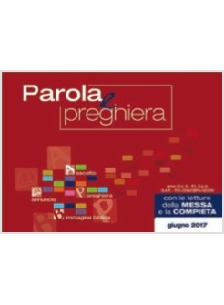 PAROLA E PREGHIERA. GIUGNO 2017