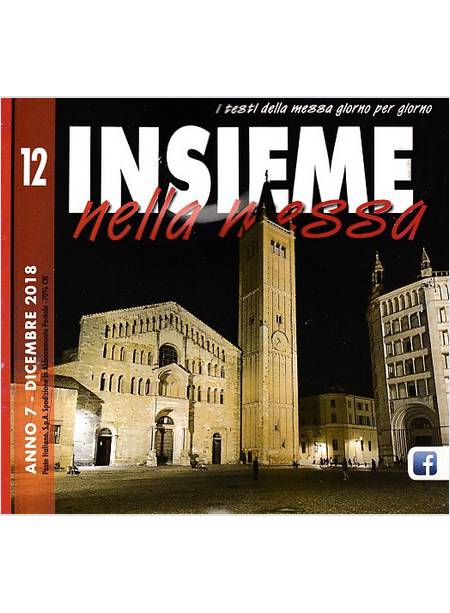 INSIEME NELLA MESSA DICEMBRE 2018