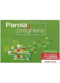 PAROLA E PREGHIERA OTTOBRE 2018