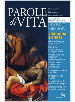 PAROLE DI VITA 5/2018 SETTEMBRE OTTOBRE 2018