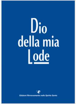 DIO DELLA MIA LODE 2021  LIBRO CANTI TASCABILE