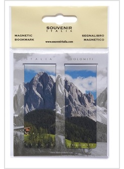 SET 2 SEGNALIBRO DOLOMITI