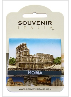 MAGNETE RESINA 3D ROMA COLOSSEO