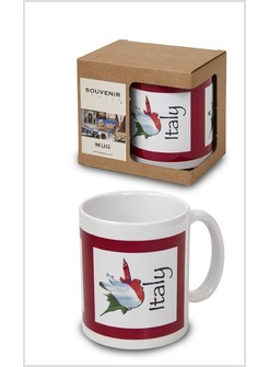 MUG DESIGN BANDIERA ITALY