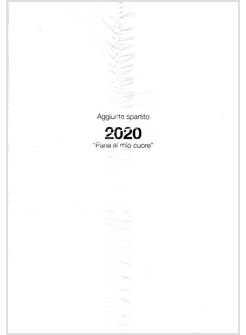 PARLA AL MIO CUORE AGGIUNTA SPARTITO 2020