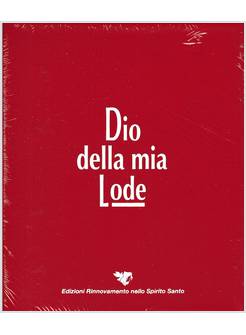 DIO DELLA MIA LODE 2020 LIBRO CANTI ANELLI