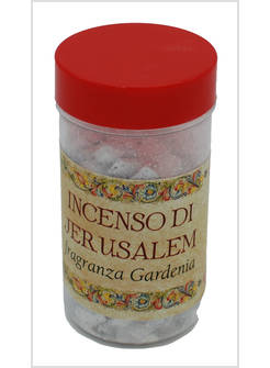 INCENSO PROFUMATO DELLA TERRA SANTA BARATTOLO GR. 50 FRAGRANZA GARDENIA