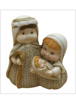 NATIVITA' IN RESINA ALTEZZA CM 4