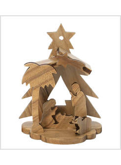 PRESEPE IN ULIVO 6 X 8 CON SCATOLA