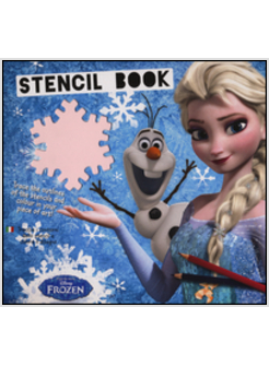 STENCIL BOOK. FROZEN 1